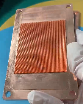 Vacuum Brazing of Copper Water-Cooled Plates