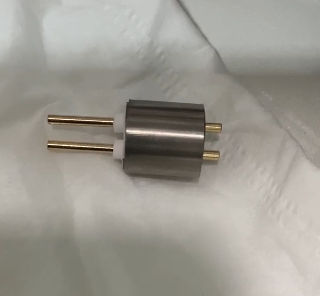 Stainless Steel and Gold-Plated Stainless Steel Pins with Ceramic Soldering